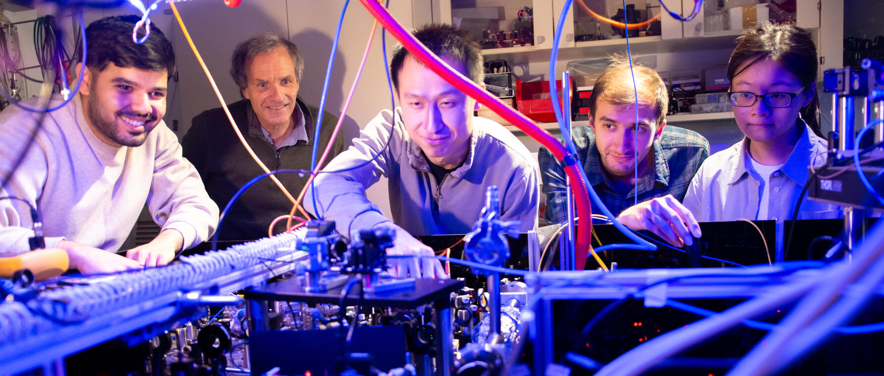 Anant Kale, Prof. Markus Greiner, Muqing Xu, Lev Kendrick, Youqi Gang