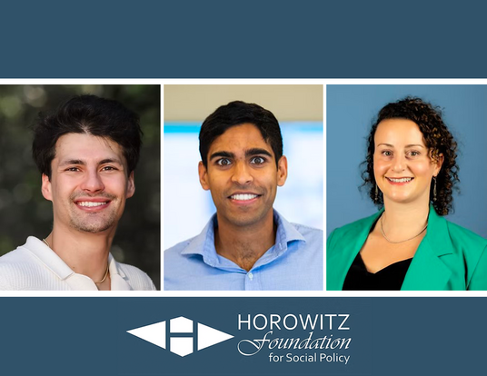 Thumbnail of 2025 Horowitz Foundation winners with logo below