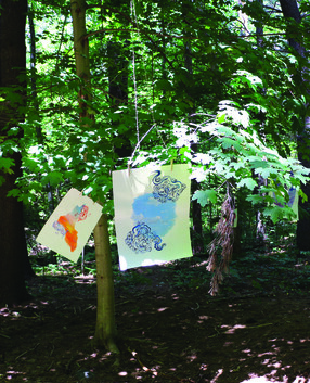 The Air Series installation at Middlesex Fells, Stoneham, MA